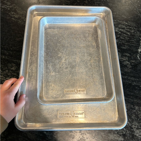 Nordic Ware Other - Nordic Ware Aluminum Sheet Pan Baking Sheets Set of 2